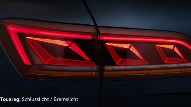VW: Scheinwerfer und Rückleuchten der Zukunft projizieren Informationen