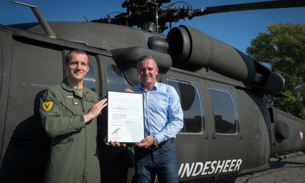 "Runder" für den Black Hawk: 25.000ste Flugstunde absolviert