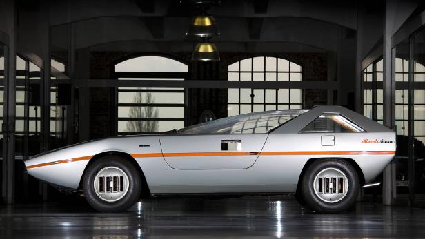 Vergessene Studien: Alfa Romeo Caimano (1971)