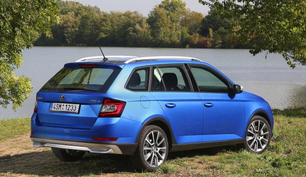 Skoda macht den Fabia Combi zum Scoutline