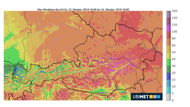 Wetter: Tief Siglinde bringt Sturm und Regen