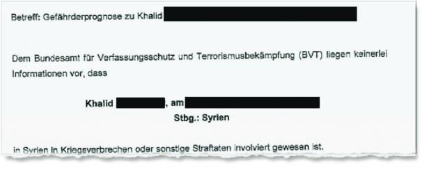 Asylskandal um syrischen Staatssicherheits-General in Österreich