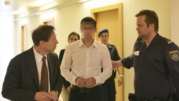 PROZESS " GROSSONKEL IN WIEN-BRGITTENAU ERSTOCHEN"
