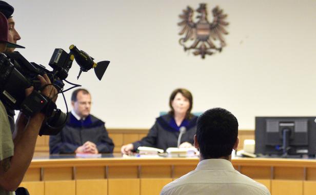 PROZESS " GROSSONKEL IN WIEN-BRGITTENAU ERSTOCHEN"