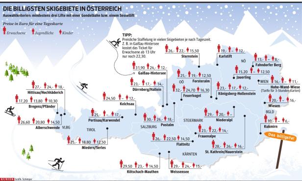 xyz Skigebiete hoffen auf Neuschnee vor Semesterferien
