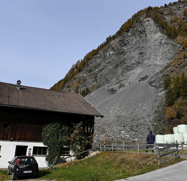 Tirol: Felssturz lässt Dorffrieden bröseln