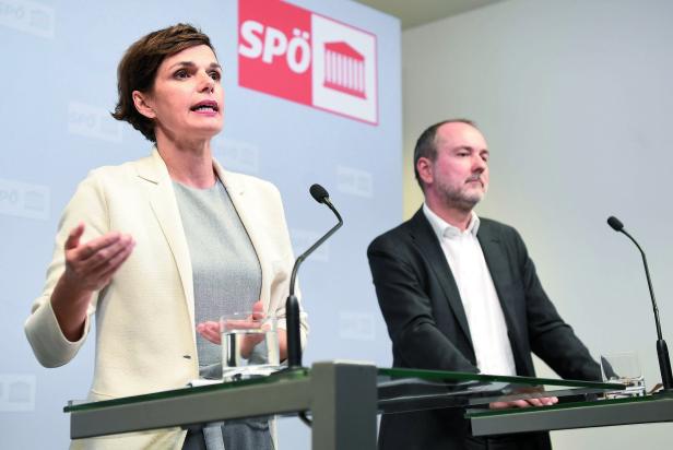 SPÖ-PRÄSIDIUMSSITZUNG / PRESSEKONFERENZ: RENDI-WAGNER / DROZDA