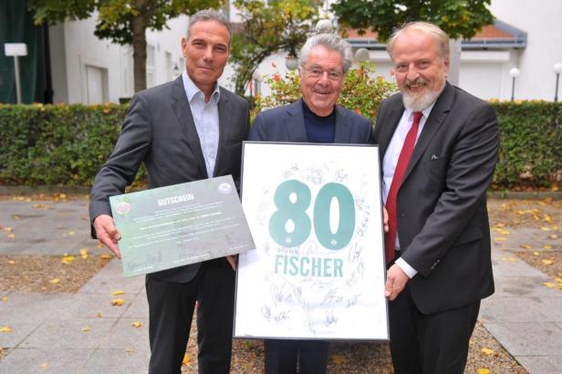 Ein Rapid-Spiel für Heinz Fischer zum 80. Geburtstag