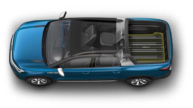 Neue Pick-up-Studie: Tarok Concept von VW vorgestellt