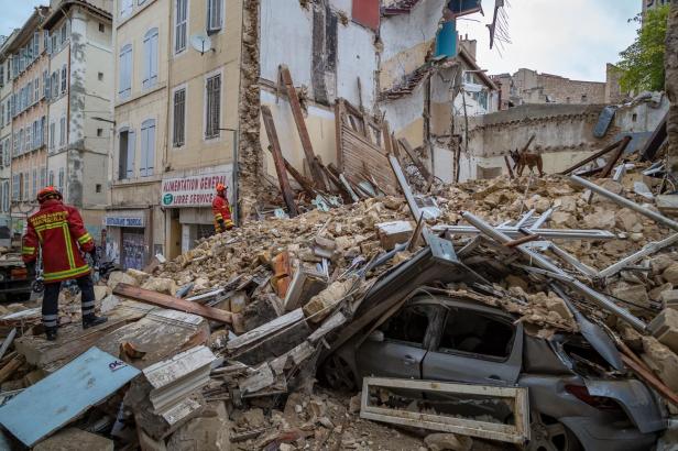 Häusereinsturz in Marseille: Bereits sechs Tote