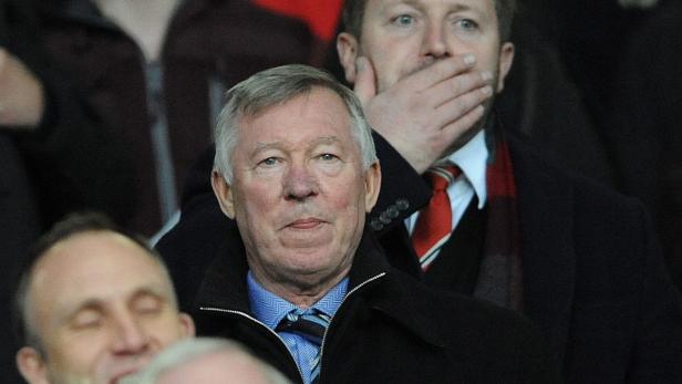 Alex Ferguson sah die Heimniederlage im Stadion Manchester United fliegt aus dem Cup