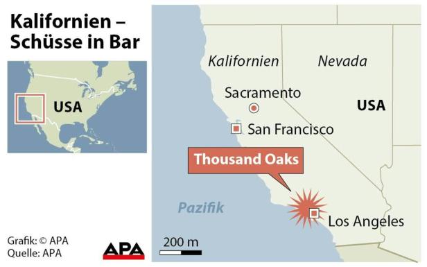 Ex-Marine tötet 12 Menschen in Bar in Kalifornien