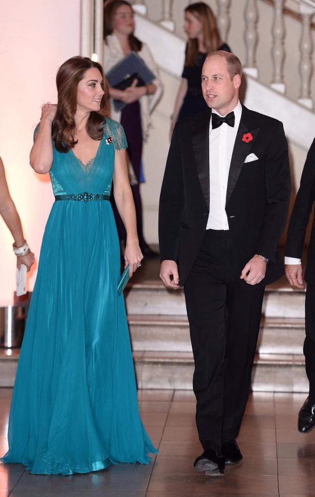 Herzogin Kate recycelt ein Kleid aus dem Jahr 2012