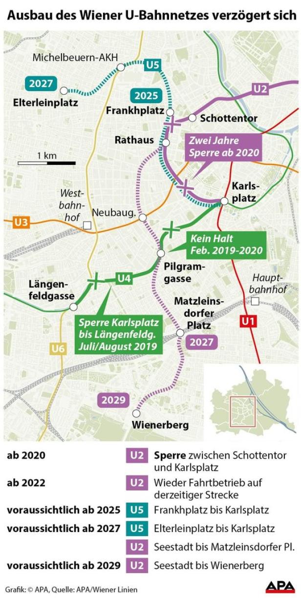 Sima kann sich Wiener U5-Verlängerung bis Vorortelinie vorstellen