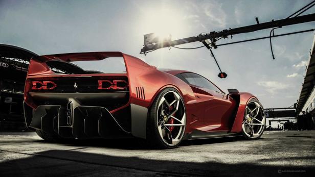 Ferrari F40 Tribute ist schlicht atemberaubend