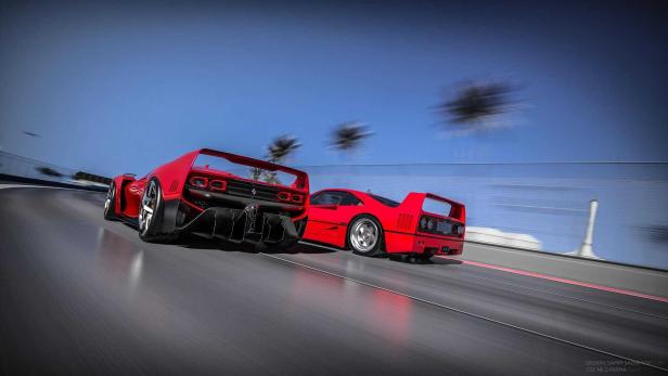 Ferrari F40 Tribute ist schlicht atemberaubend