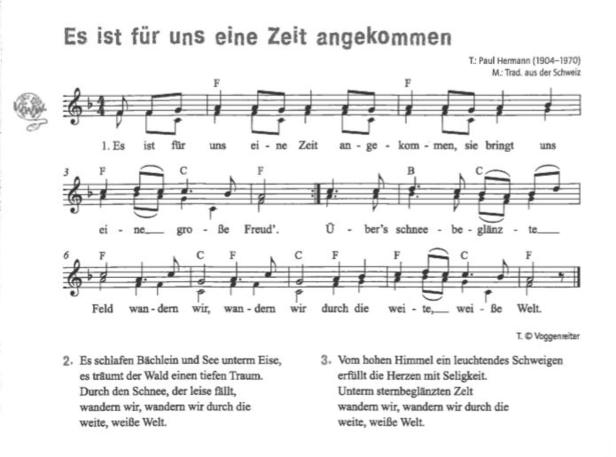 Weihnachtslied mit Nazitext in aktuellem Schulbuch