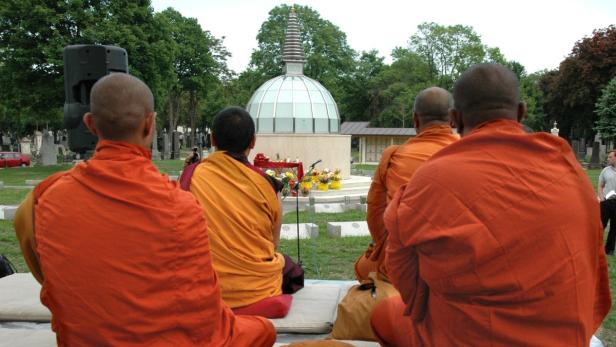 Stupa wird am Wochenende eingeweiht