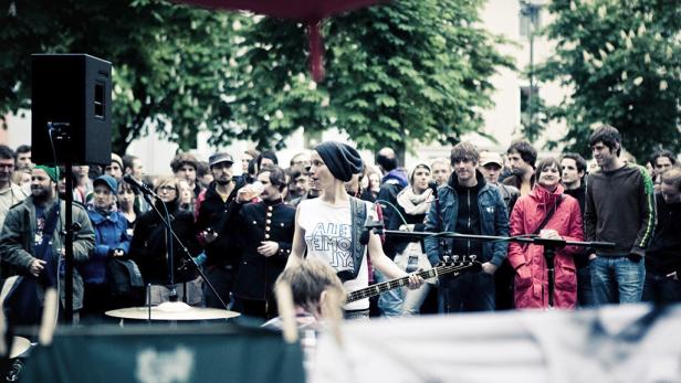 Lendwirbel in Graz - ein Zustand