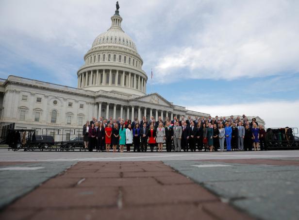 Virales Foto zeigt personelle Kluft im US-Repräsentantenhaus