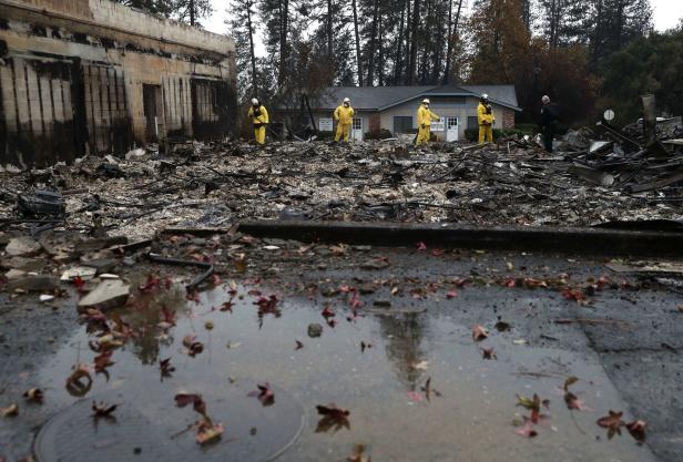 USA: Regen half beim Löschen der verheerenden Waldbrände