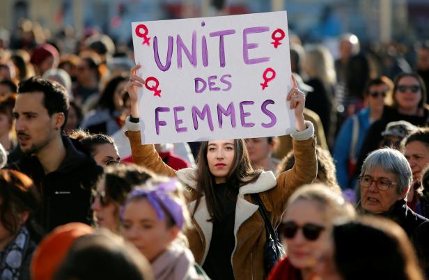 Zehntausende protestieren in Europa gegen sexuelle Gewalt