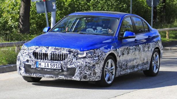 Kommender BMW 1er mit noch weniger Tarnung erwischt