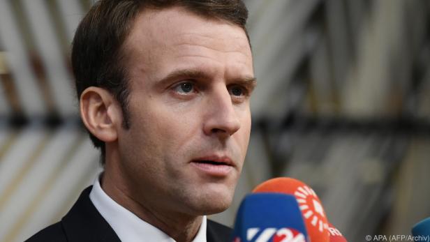 Klimaschutz erfordere eine kollektive Reaktion, so Macron