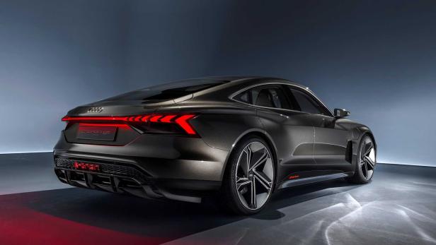 Studie eines kommenden Elektroautos von Audi: e-tron GT concept