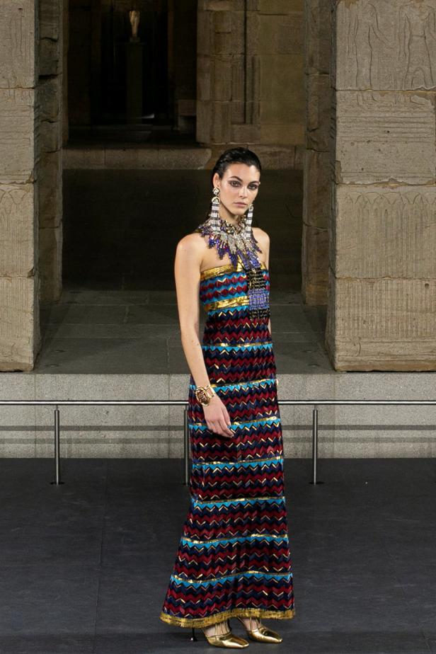 Chanel-Show: Lagerfeld lässt sich vom Alten Ägypten inspirieren