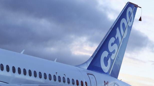 Maschine des Typs Bombardier CSeries