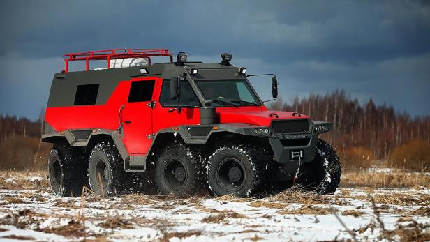 Ungetüm aus Russland: Avtoros Shaman 8x8