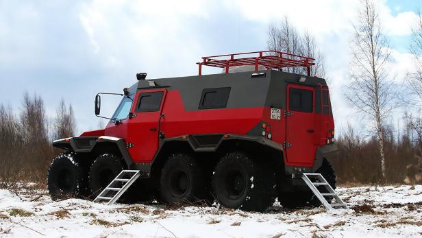Ungetüm aus Russland: Avtoros Shaman 8x8