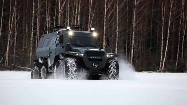 Ungetüm aus Russland: Avtoros Shaman 8x8