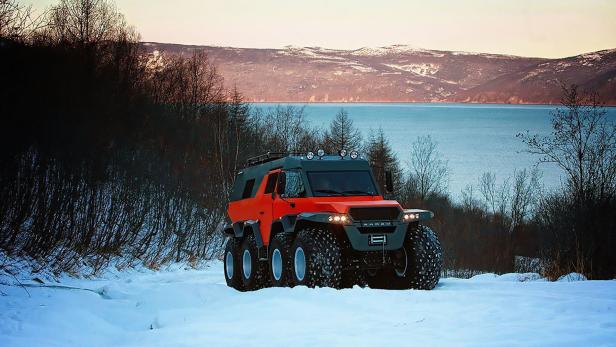 Ungetüm aus Russland: Avtoros Shaman 8x8