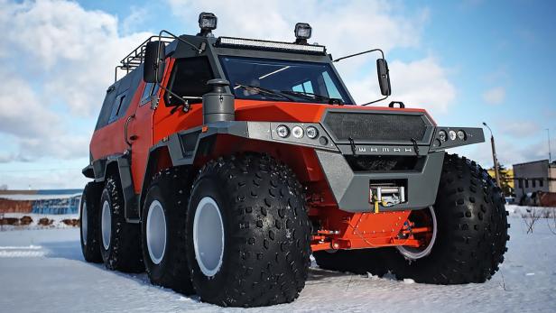 Ungetüm aus Russland: Avtoros Shaman 8x8