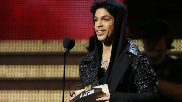 Prince bei der 55. jährlichen Grammy-Verleihung.