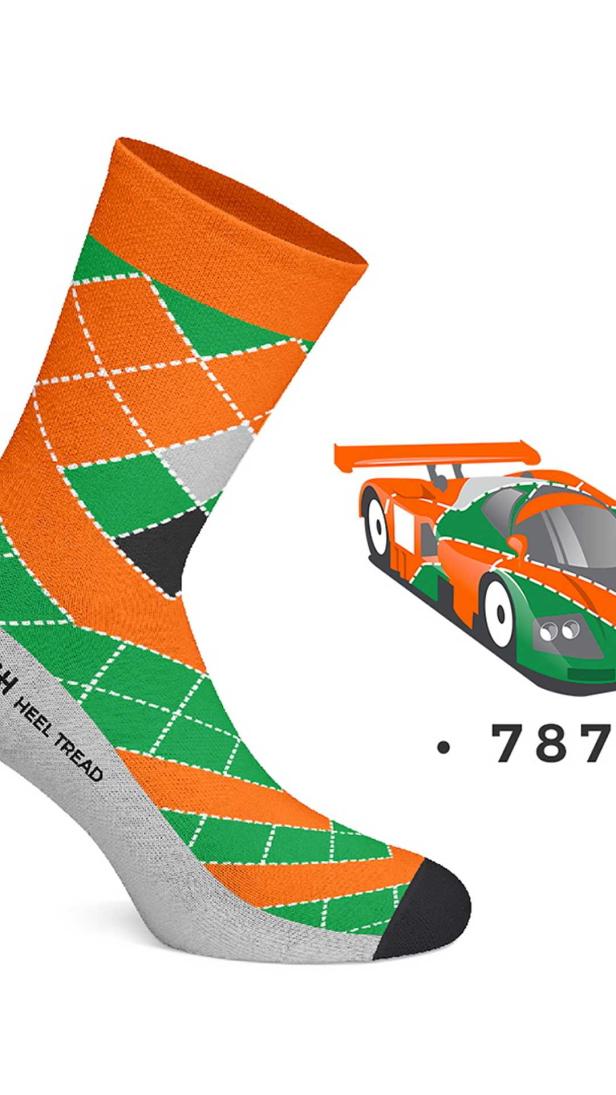 Heel Tread: Coole Socken für Autofans