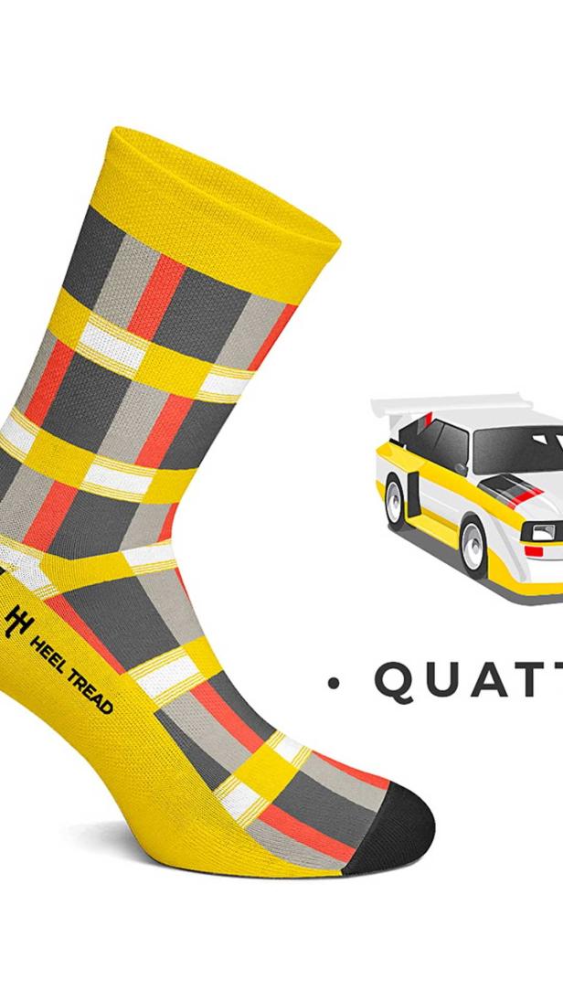 Heel Tread: Coole Socken für Autofans