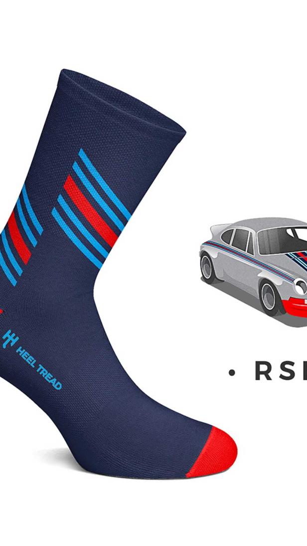 Heel Tread: Coole Socken für Autofans