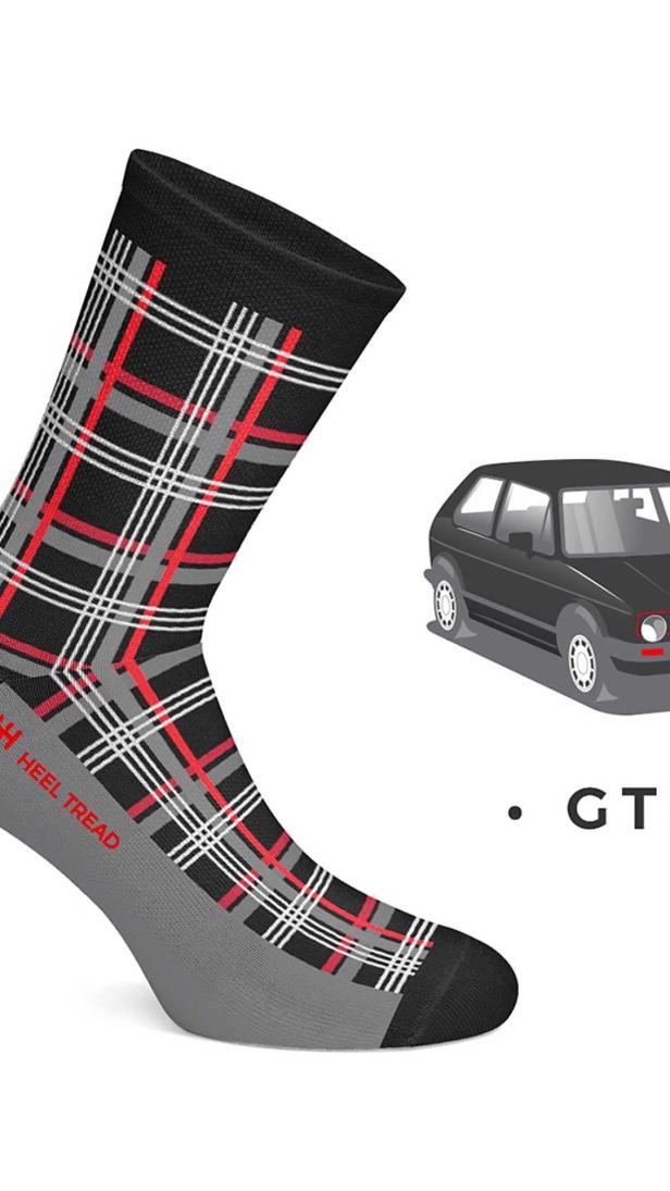 Heel Tread: Coole Socken für Autofans