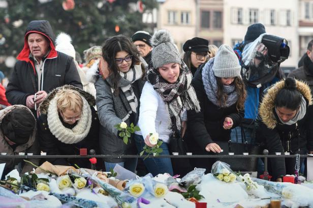 Anschlag in Straßburg: Tausende erinnerten an die Opfer