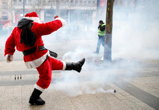 Schräge Weihnachten: Skurrile Bilder aus aller Welt