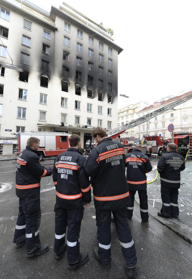 Brandstiftung in Wiener Innenstadt: Verdächtiger in U-Haft