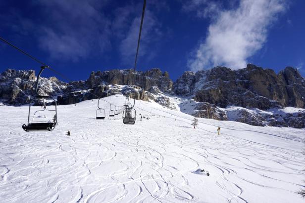 Skifahren und Staunen in Carezza