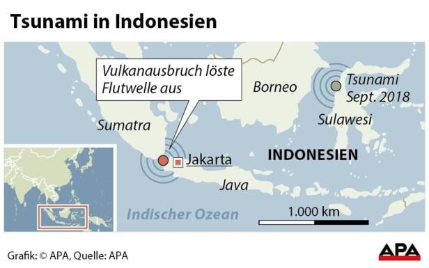 Tsunami: Massenpanik in Dorf nach Falschmeldung