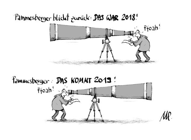 Das sagt KURIER-Karikaturist Pammesberger zum Walther-Rode-Preis