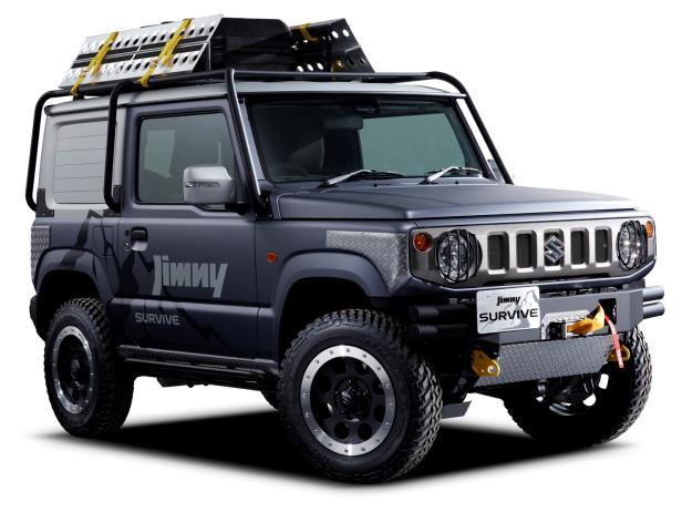 Suzuki Jimny mutiert zu einem Hardcore-Offroader und zu einem Pick-up