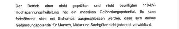 Aufforderungsschreiben an die ÖBB
