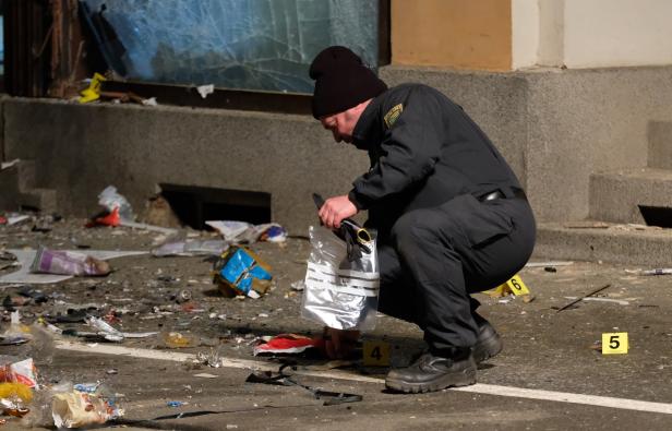 Explosion vor AfD-Büro in Döbeln